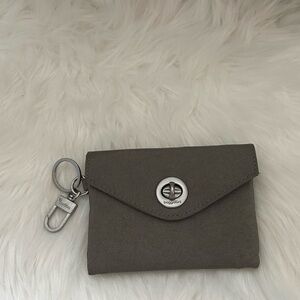 Baggallini RFID-protected Cards, ID Case with Turnlock, Easy Clip on Bag